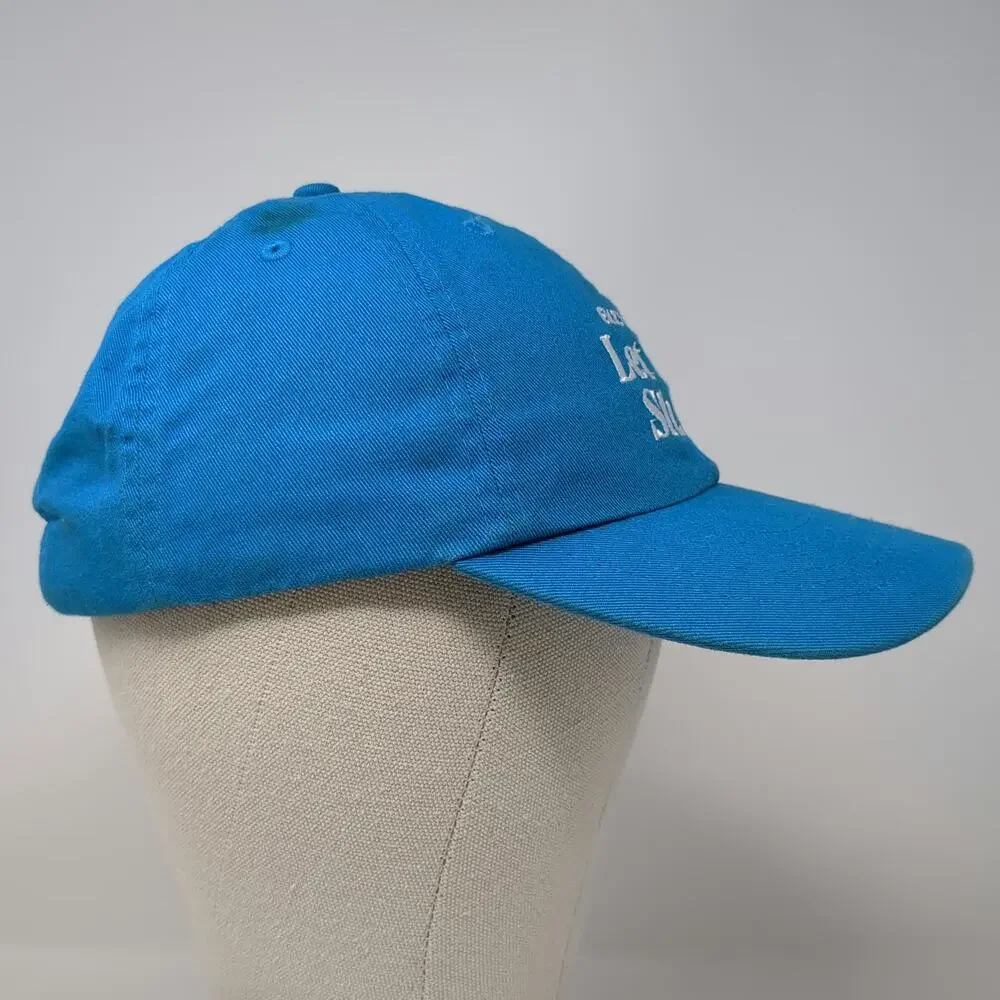 Enzymedica Let That Sh!t Go Hat Blue One Size Baseball Cap Cotton Slideback